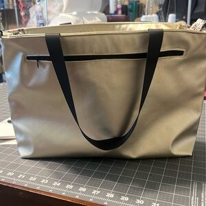 Tote bag with divider hand made